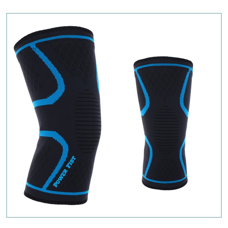 Blue Nylon Knee Brace