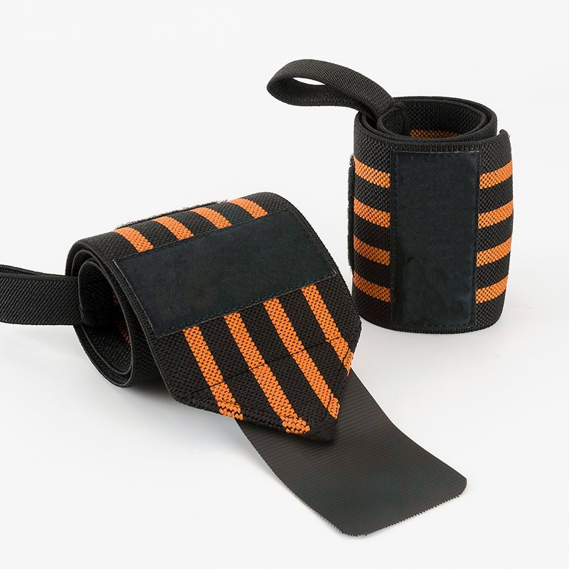 Orange 4 Stripes Wrist Straps