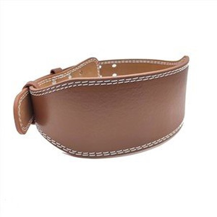 10cm Brown Fitness Belt without Lining