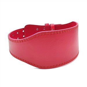 10cm Red Fitness Belt without Lining