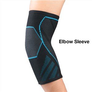 Blue Nylon Elbow Brace