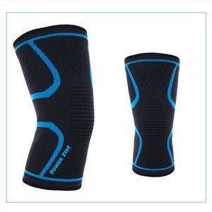 Blue Nylon Knee Brace