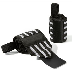 Grey 4 Stripes Wrist Straps