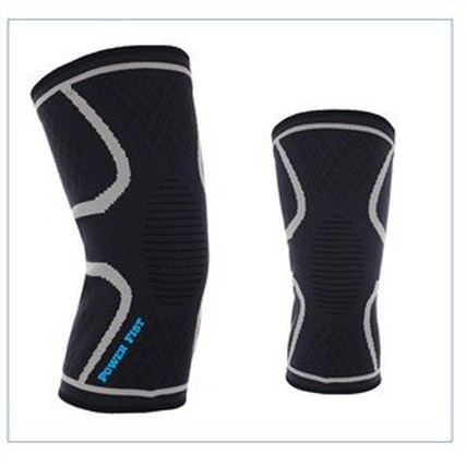 Grey Nylon Knee Brace