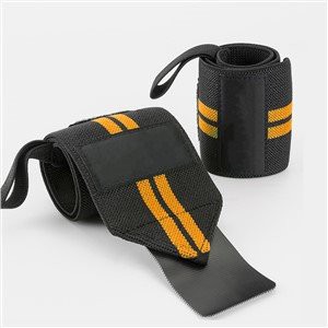 Orange 2 Stripes Wrist Straps