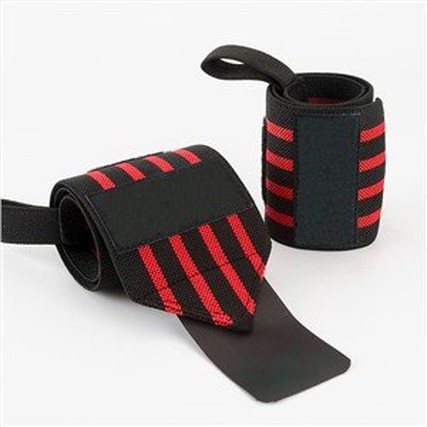 Red 4 Stripes Wrist Straps